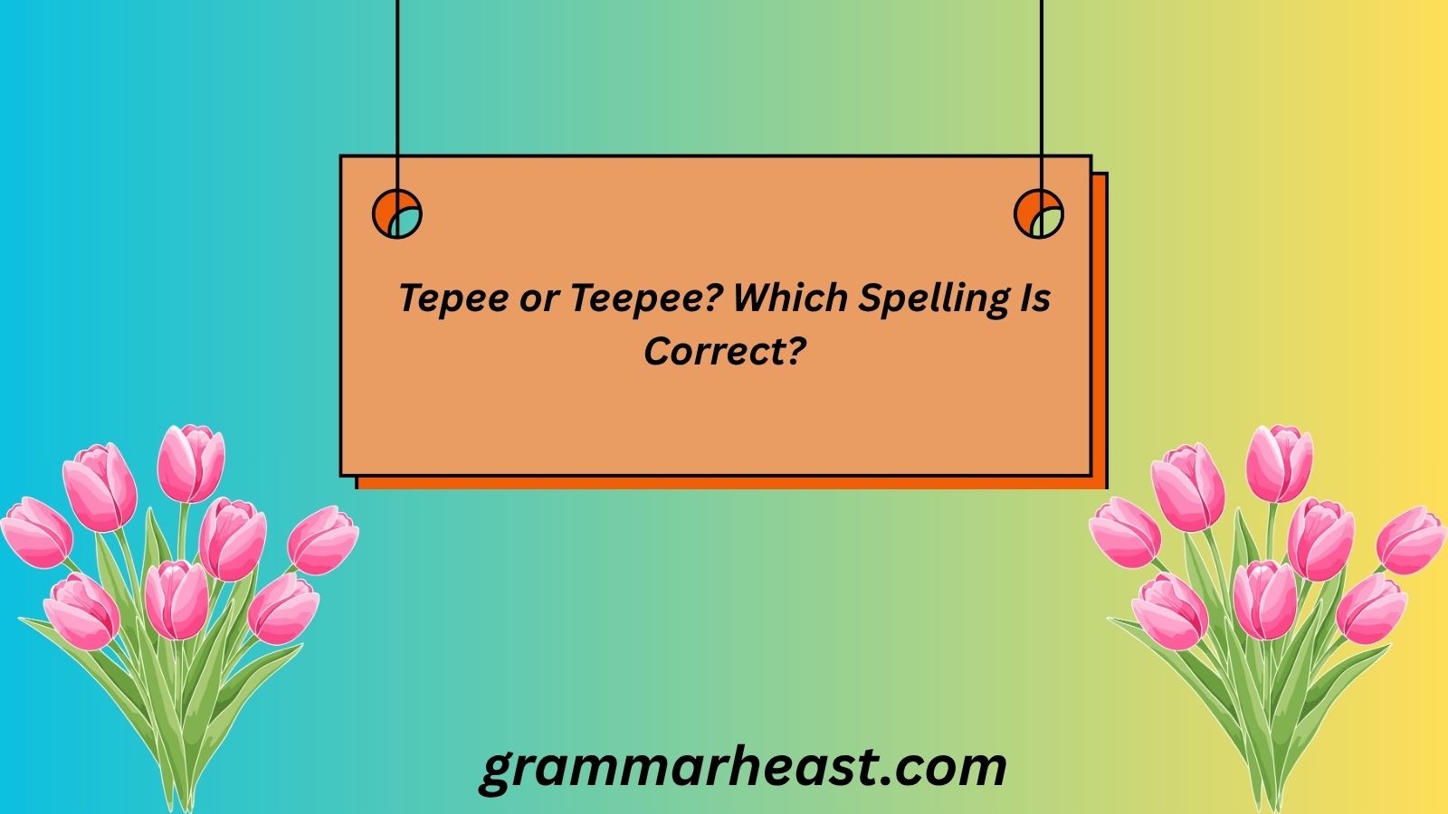 Tepee or Teepee