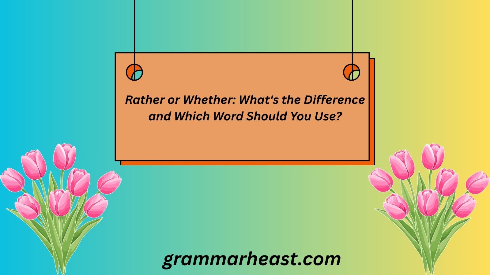 Rather or Whether